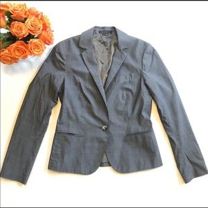 Theory gray blazer sz 10 M